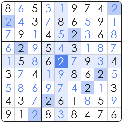 nyt sudoku hint