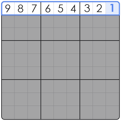 empty sudoku board